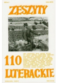 Zeszyty literackie 110