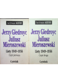 Giedroyc Mieroszewski Listy 1949 - 1956 2 tomy