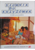 Słownik do krzyżówek