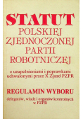 Statut polskiej zjednoczonej partii robotniczej