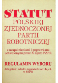 Statut polskiej zjednoczonej partii robotniczej