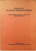 Podstawy filozofii marksistowskiej
