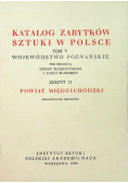 Katalog zabytków sztuki w Polsce Tom V Zeszyt 13