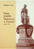 Dzieje pomnika Mickiewicza w Poznaniu 1856 1939
