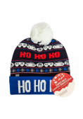Czapka LED. Ho, ho, ho