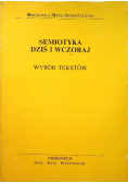 Semiotyka dziś i wczoraj