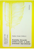 Kontakty literackie polsko czeskie w dobie powstania styczniowego