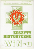 Zeszyty historyczne WIN u nr 15