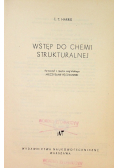 Wstęp do chemii strukturalnej
