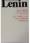 Trzy źródła i trzy części składowe marksizmu