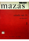 Mazas Etiudy op 36 na skrzypce Numer 1
