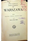 Warszawa Tom I ok 1913 r