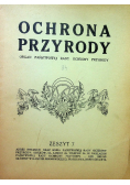 Ochrona przyrody zeszyt 7 1928 r.