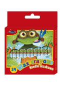 Kredki woskowe 24 kolory