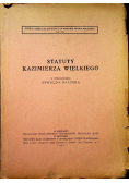 Statuty Kazimierza Wielkiego 1947 r.