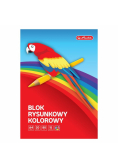 Blok rysunkowy A4/20K 80g kolorowy (10szt)