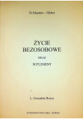 Życie bezosobowe oraz suplement
