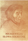 Mickiewicza słowa sekretne