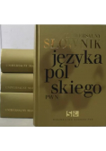 Uniwersalny słownik języka polskiego PWN 4 tomy