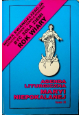 Agenda Liturgiczna Maryi Niepokalanej tom II