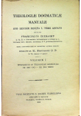 Theologiae dogmaticae manuale 1933 r.