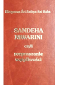 Sandeha Niwarini czyli rozpraszanie wątpliwości