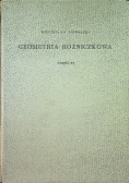 Geometria różniczkowa Część II