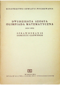 Dwudziesta szósta olimpiada matematyczna