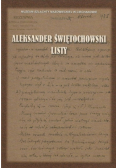 Aleksander Świętochowski Listy