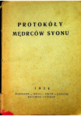 Protokóły Mędrców Syjonu 1936 r.