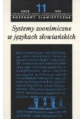 Systemy zoonimiczne w językach słowiańskich