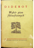 Diderot Wybór pism filozoficznych