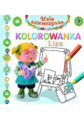 Mała dziewczynka kolorowanka - Liza