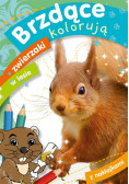 Brzdące kolorują. Zwierzaki w lesie