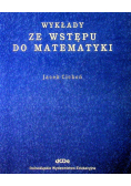 Wykłady ze wstępu do matematyki