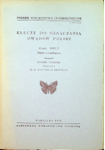 Klucze do oznaczania owadów Polski Część XXVII Zeszyt 60