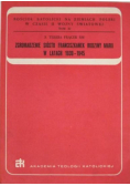 Zgromadzenie Sióstr Franciszkanek Rodziny Marii w latach 1939-1945