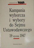 Kampania wyborcza i wybory do Sejmu Ustawodawczego