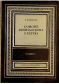 Domowe doświadczenia z fizyki