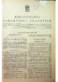 Bibliografia zawartości czasopism Zeszyt 4 1961 r