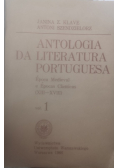 Antologia da literatura portuguesa vol 1