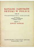 Katalog zabytków sztuki w Polsce Tom III zeszyt 5