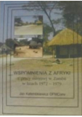 Wspomnienia z Afryki z pracy misyjnej w Zambii