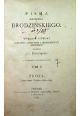 Pisma Kazimierza Brodzińskiego tom V 1873 r