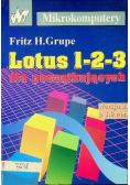 Lotus 1 2 3 dla początkujących