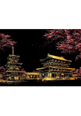 Magiczna Zdrapka - Japonia 40,5x28,5cm