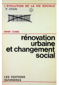 Renovation urbaine et changement social