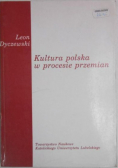 Kultura polska w procesie przemian