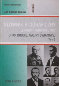 Słownik Biograficzny Lekarzy i Farmaceutów ofiar drugiej wojny światowej tom 3