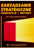 Zarządzanie strategiczne koncepcje metody